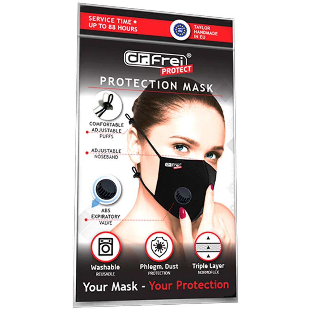 Маска Dr Frei M0201 Dr. Frei Face Mask Black